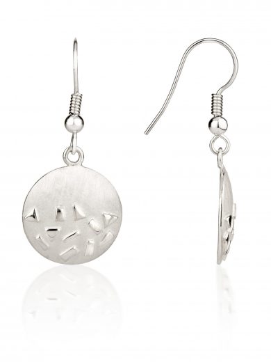 Fiona Kerr Jewellery / Silver Confetti Drop Earrings - SRD04
